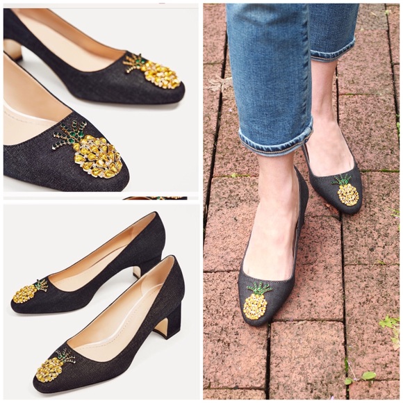 zara pineapple shoes